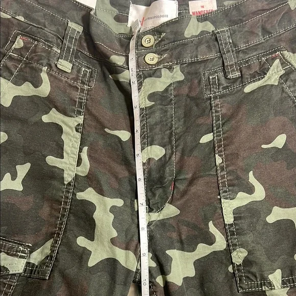 Anthropologie Green Cargo Pants with Utility Style - Picture 6 of 11